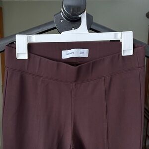 Old Navy Deep Burgundy Leggings